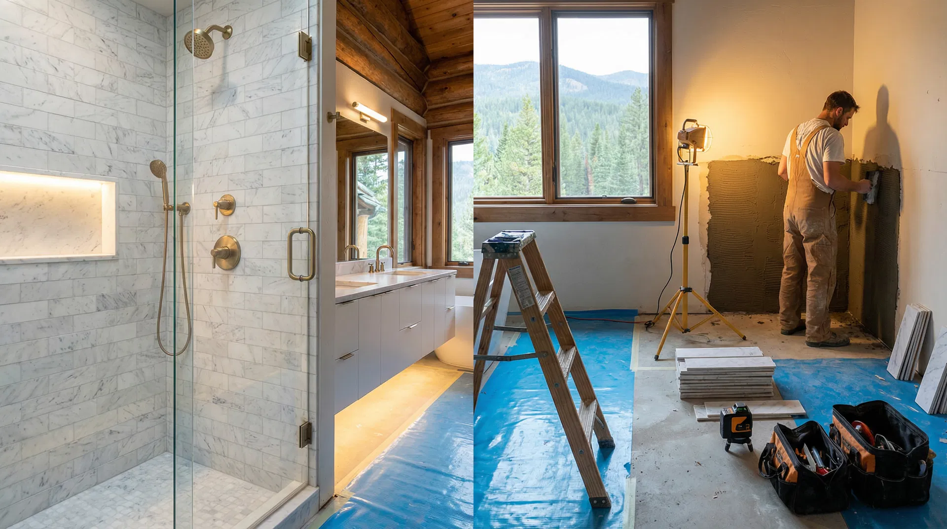 Before and after concept — east bench home renovation