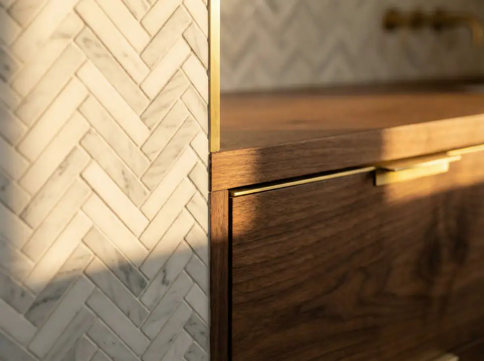 High-end kitchen finish detail in Park City remodel